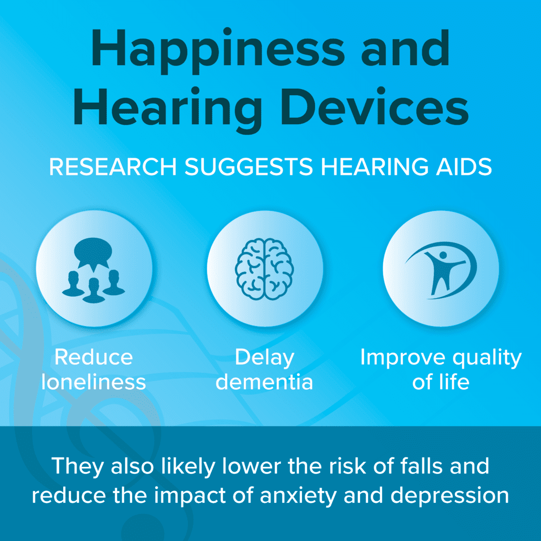 Happiness from Hearing Devices - S.E. Wisconsin Hearing Center Inc.