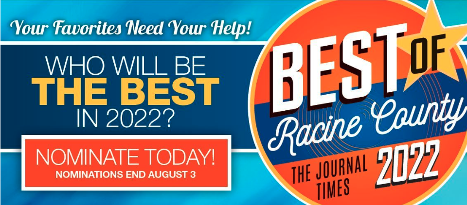 A banner with the words " best racing times ".